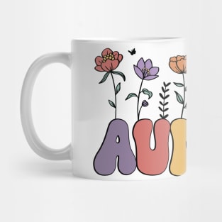 Auntie Floral Mug